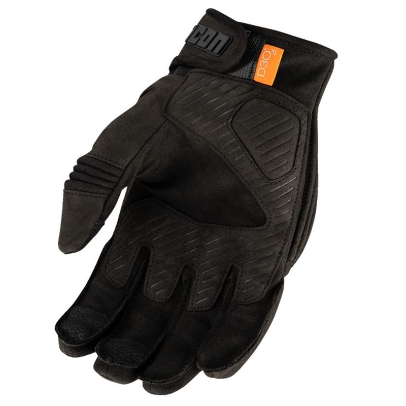 Icon Long Track CX Street Motorcycle Riding Gloves - Pick Size & Color-278167