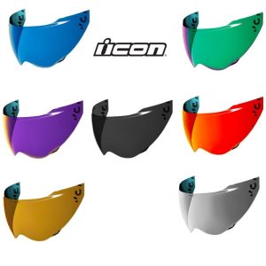 Icon Domain Replacement Face Shield Helmet - Pick Color-0