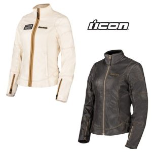 2025 Icon Tuscadero3 Women's Street Motorcycle Jacket - Pick Size & Color-0