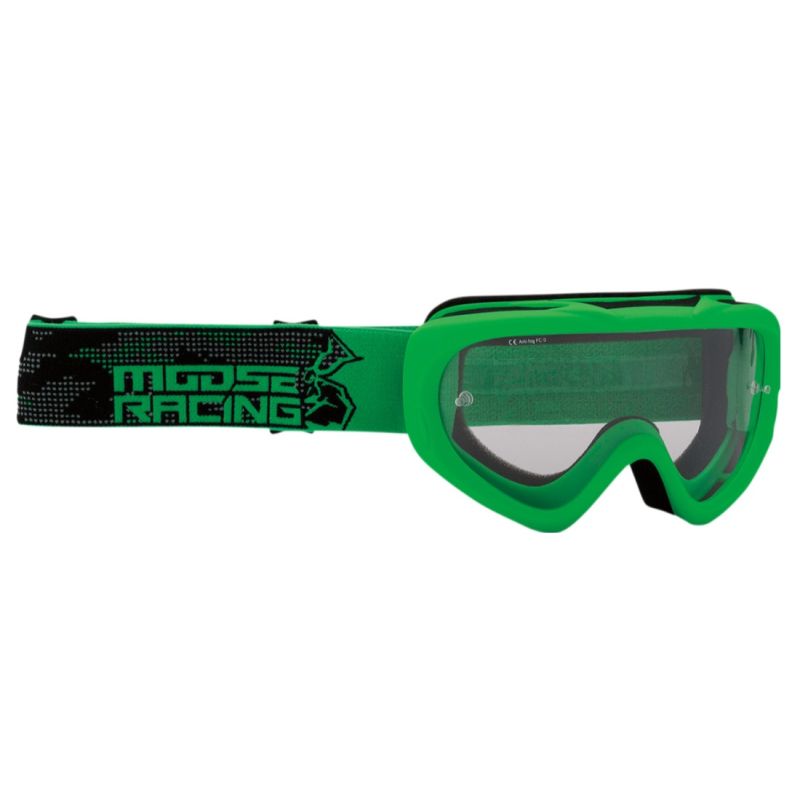 Moose Racing Qualifier Clear Lens MX Motocross Offroad Youth Goggles -Pick Color-280793