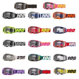 100% Armatic Clear Lens Motocross Offroad Goggles - Pick Color