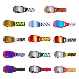 100% Armatic Mirror Lens Motocross Offroad Goggles - Pick Color
