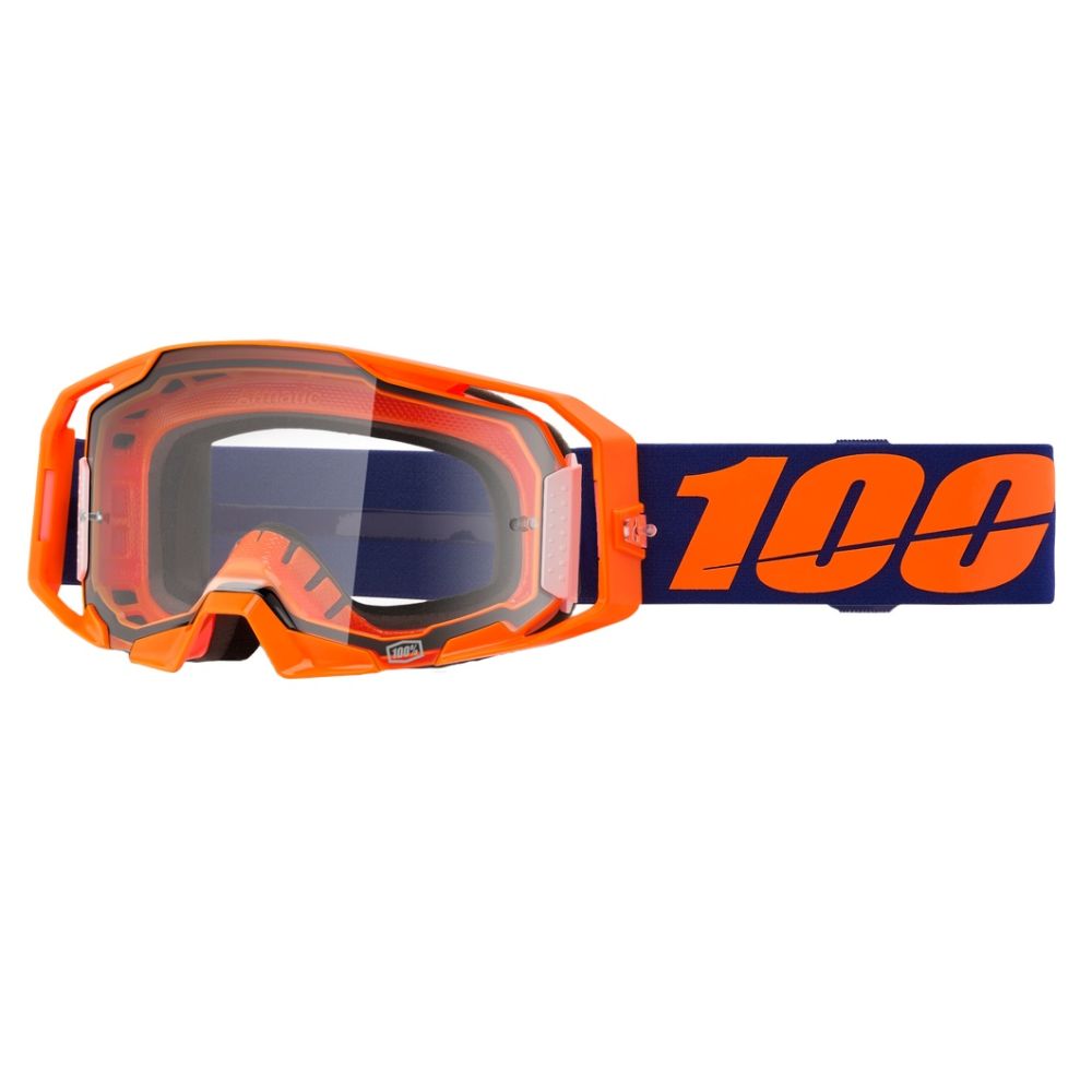 100% Armatic Clear Lens Motocross Offroad Goggles - Pick Color - Image 6