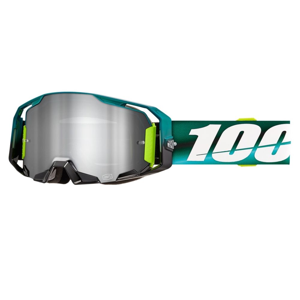 100% Armatic Mirror Lens Motocross Offroad Goggles - Pick Color - Image 9