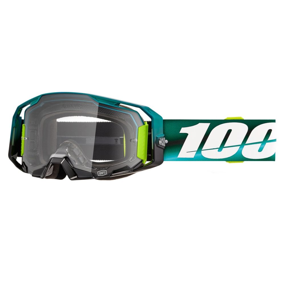 100% Armatic Clear Lens Motocross Offroad Goggles - Pick Color - Image 14