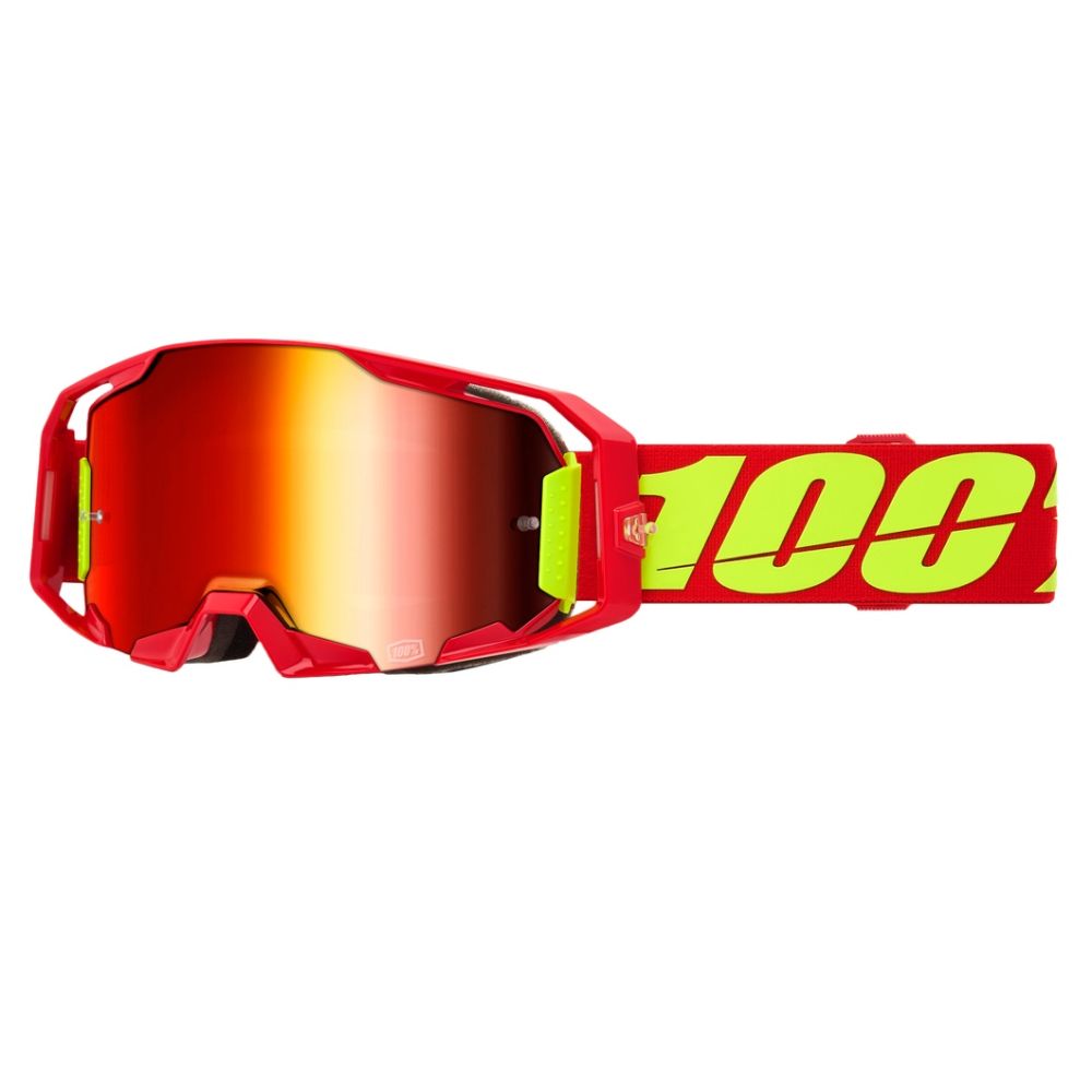 100% Armatic Mirror Lens Motocross Offroad Goggles - Pick Color - Image 12