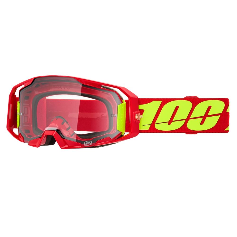 100% Armatic Clear Lens Motocross Offroad Goggles - Pick Color - Image 8