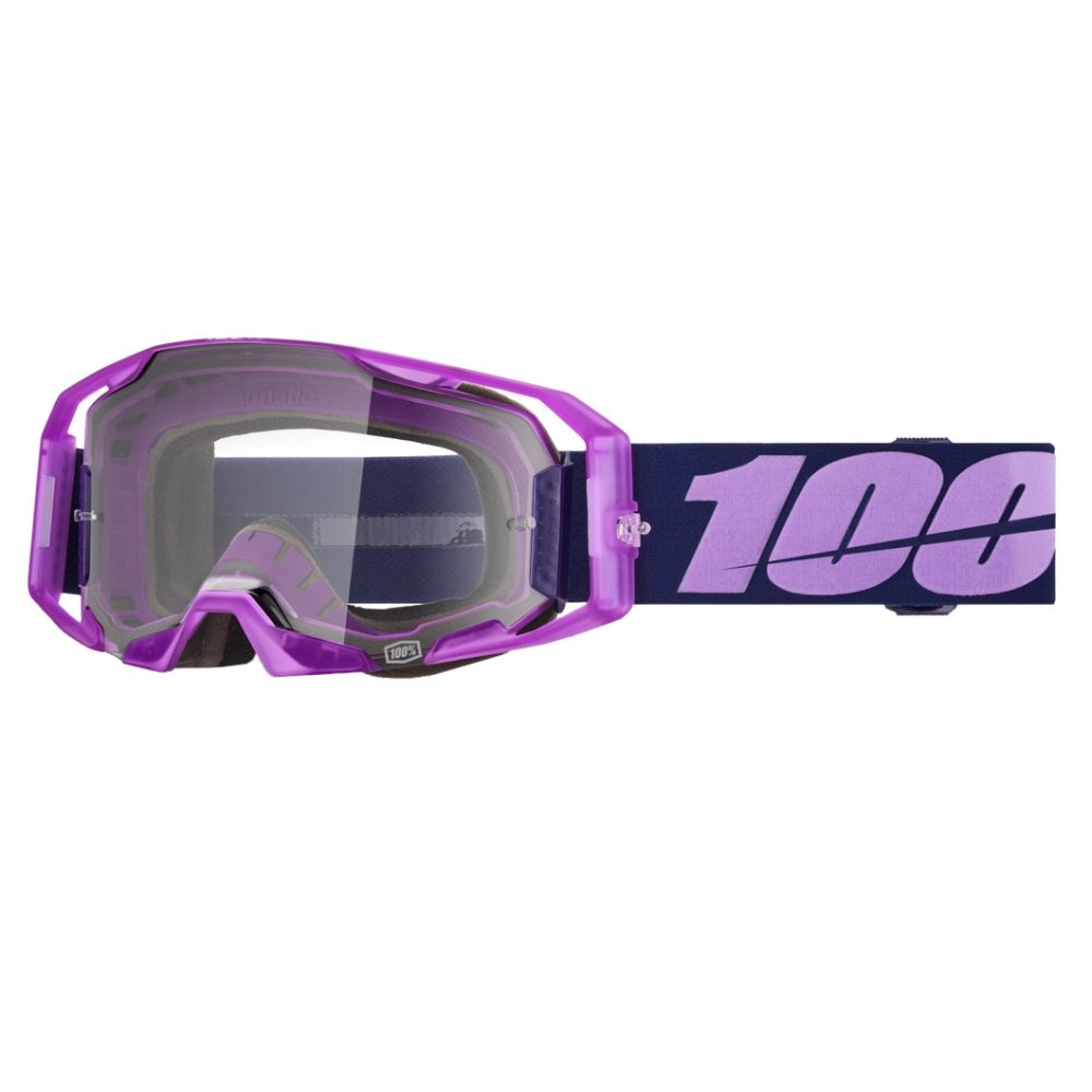 100% Armatic Clear Lens Motocross Offroad Goggles - Pick Color - Image 16