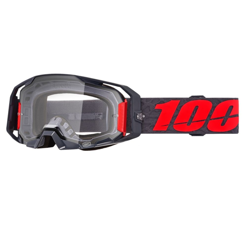 100% Armatic Clear Lens Motocross Offroad Goggles - Pick Color - Image 17
