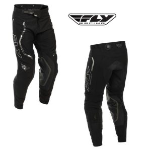 Fly Racing Evolution Dst Se Spark Motocross Offroad Black/Silver Pants-0