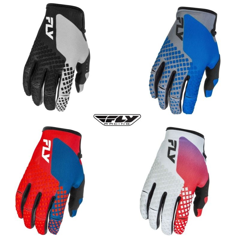 Fly Racing Kinetic MX Motocross Offroad ATV Adult Gloves - Pick Size & Color-0