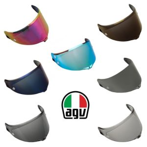 AGV Race 3 GP R/GP RR Pinlock Ready Replacement Face Shield Helmet - Pick Color-0