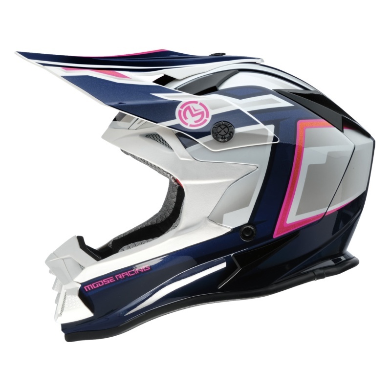 Moose Racing MR3 Full Face MX Motocross Offroad ATV Helmet - Pick Size & Color-283198