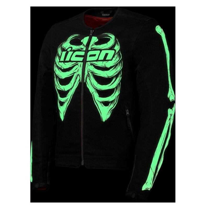 Icon Crestfalllen Street Motorcycle Black Jacket - Pick Size-282952