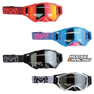 Moose Racing XCR MX Motocross Offroad ATV Goggles - Pick Color-0