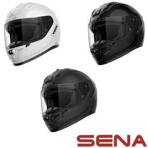 Sena Phantom Full Face Street Motorcycle Helmet - Pick Size & Color-0