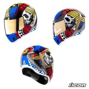 Icon Airform Lucky Lid 5 MIPS Full Face Street Motorcycle Helmet Glory-0