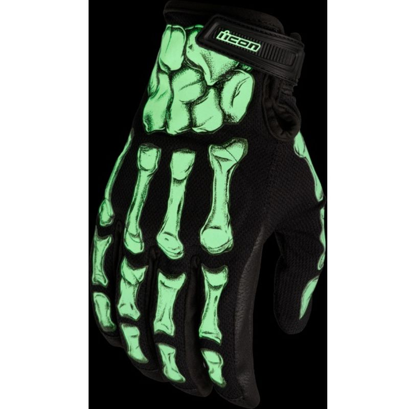 Icon Hooligan Crestfallen Street Motorcycle Black Gloves - Pick Size-285689