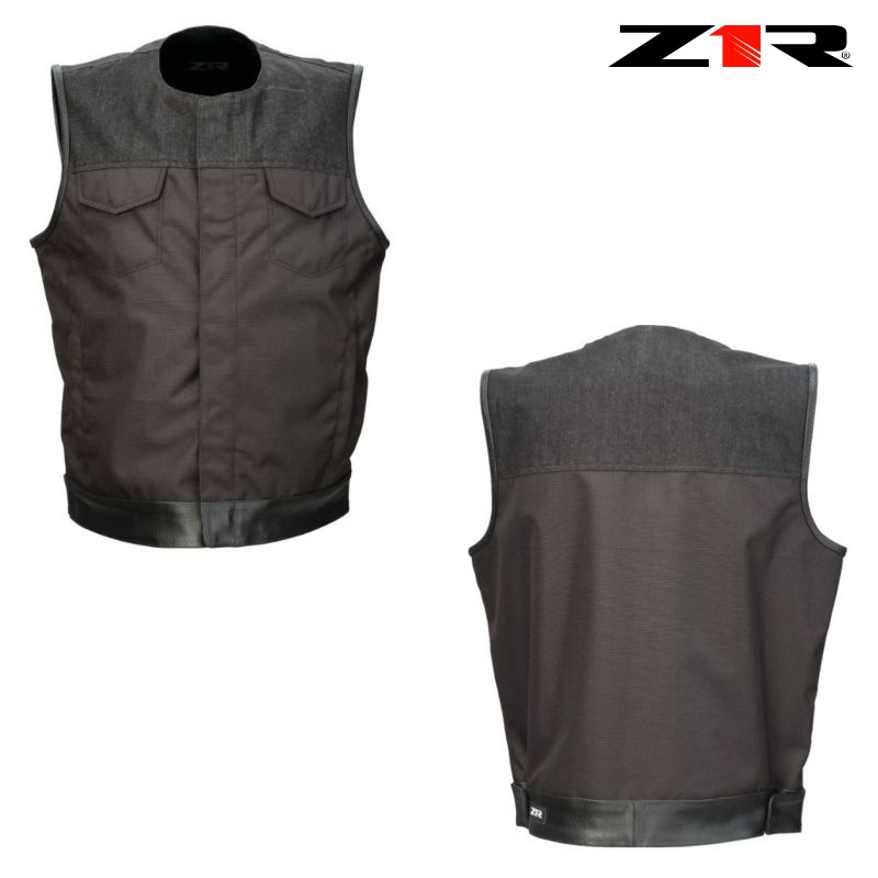 Z1R Nightfire Dual Sport Street Motorcycle Black Vest - Pick Size-0