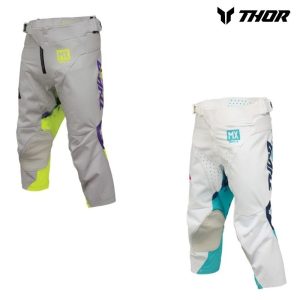 Thor Launchmode Bleach Youth Motocross Offroad Pants - Pick Size & Color-0