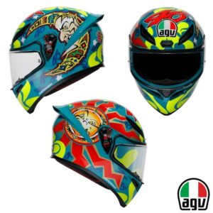 AGV K1 S Rossi Mugello 1999 Full Face Street Motorcycle Helmet - Pick Size