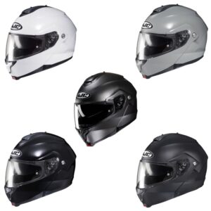 HJC C91 Solid Modular Full Face Street Motorcycle Helmet - Pick Size & Color