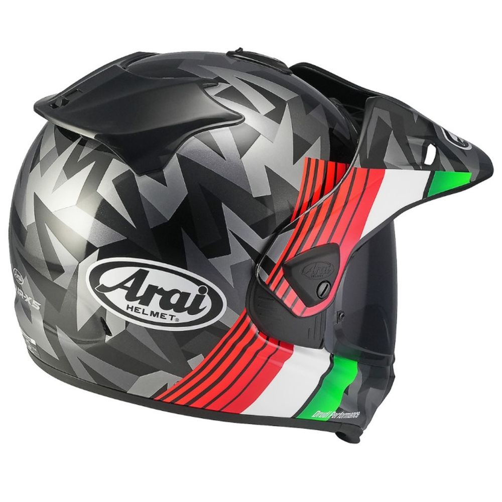 Arai XD-5 Nation Italy Dual Sport Motorcycle Helmet - Pick Size - Image 4
