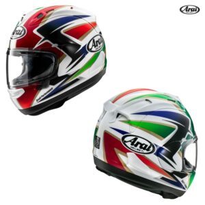 Arai Corsair-X Cadalora Restyle Full Face Motorcycle Helmet - Pick Size