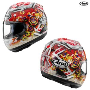 Arai Corsair-X Nakagami-4 Full Face Motorcycle Helmet - Pick Size