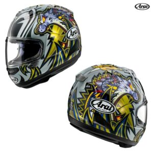 Arai Corsair-X Nakasuga 4 Full Face Motorcycle Helmet - Pick Size