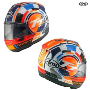 Arai Corsair-X Isle of Man TT 2025 Full Face Motorcycle Helmet - Pick Size