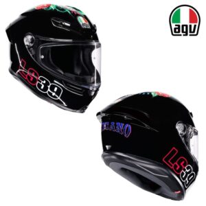 AGV K6 S Salom Tribute Full Face Street Motorcycle Riding Helmet - Pick Size