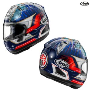 Arai Corsair-X Dani Samurai-3 Full Face Motorcycle Helmet - Pick Size