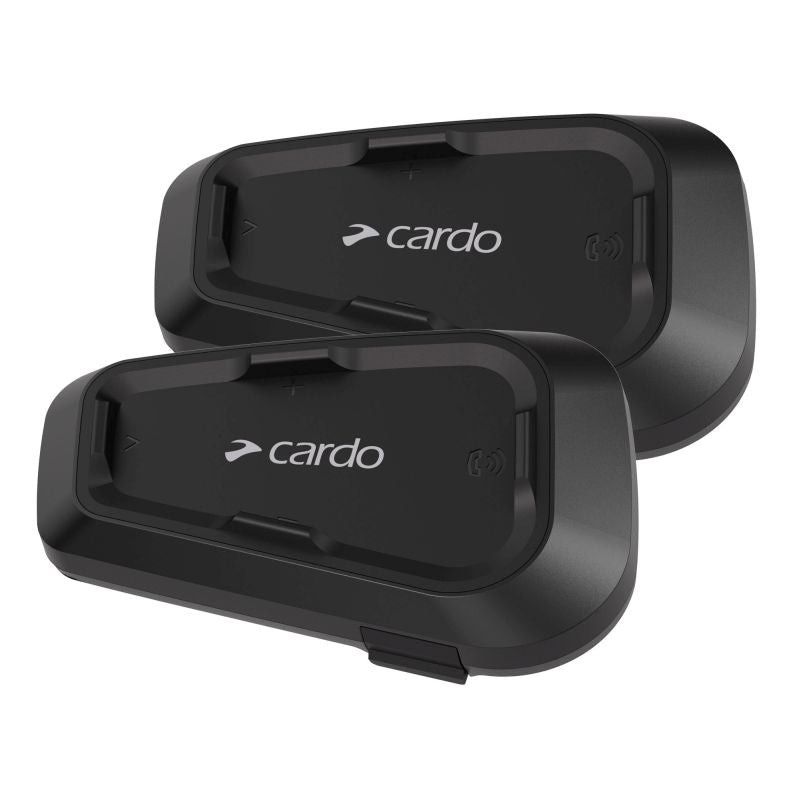 Cardo Spirit HD Bluetooth Headset Duo Pack Motorcycle Helmet Communication - Image 2