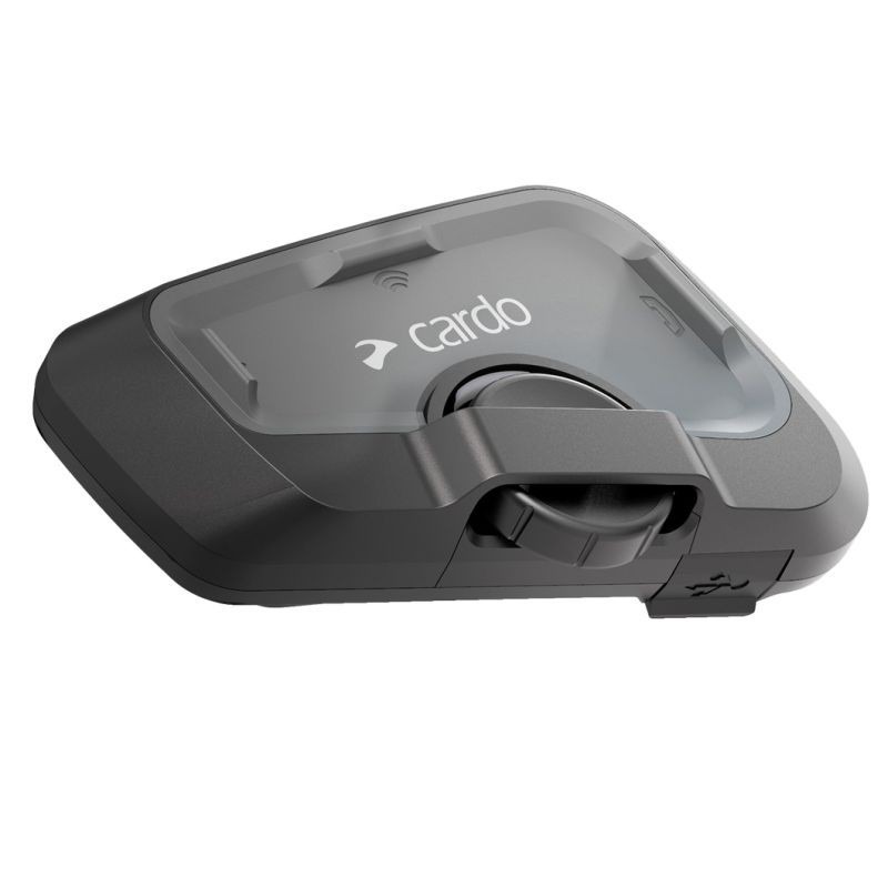 Cardo Freecom 4X Single Bluetooth Motorcycle Communication System Helmets - Image 2