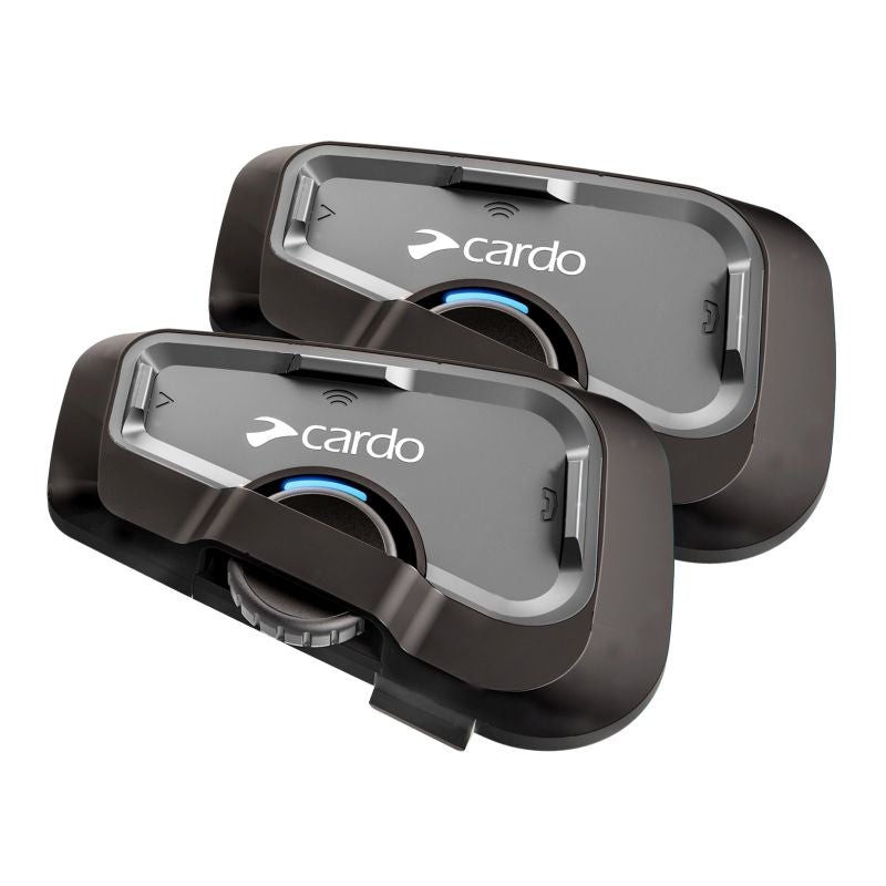 Cardo Freecom 4X Duo Bluetooth Motorcycle Communication System for 2 Helmets - Image 2
