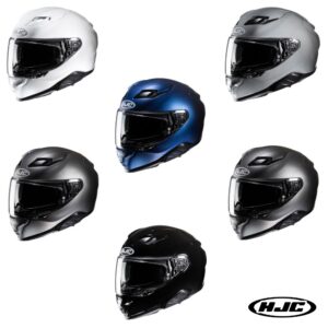 HJC F71 Solid Full Face Street Motorcycle Helmet - Pick Size/Color