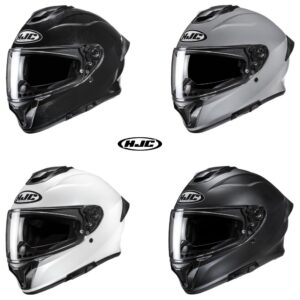 HJC C71 Solid Full Face Street Motorcycle Helmet - Pick Size/Color