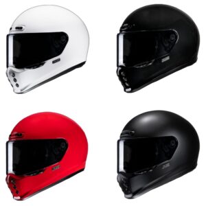 HJC V10 Solid Full Face Street Motorcycle Helmet - Pick Size & Color