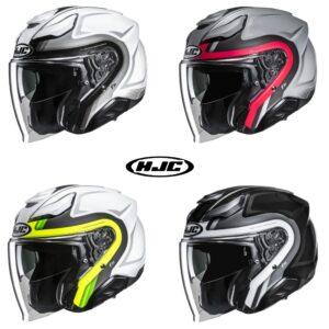 HJC F31 Bask Open Face Street Motorcycle Helmet - Pick Size & Color