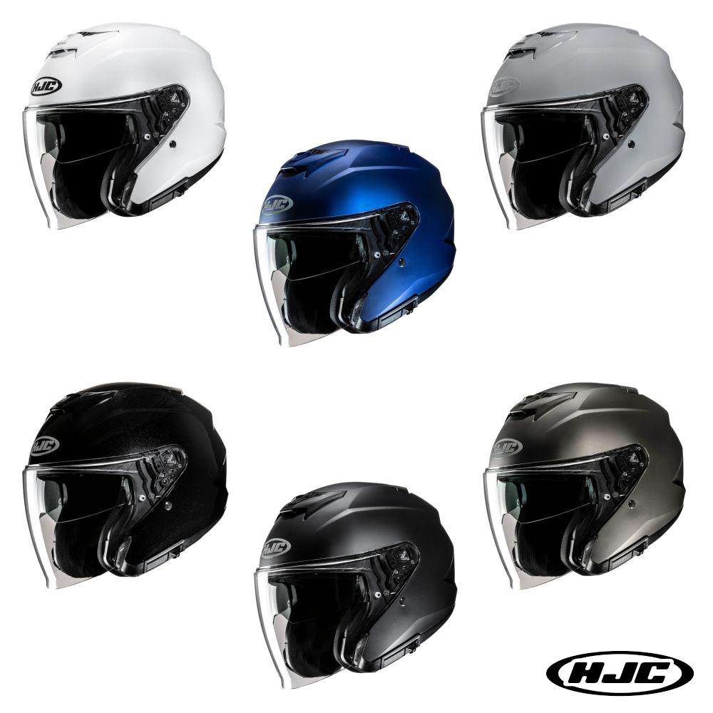 HJC i31 Solid Open Face Street Motorcycle Helmet - Pick Size & Color