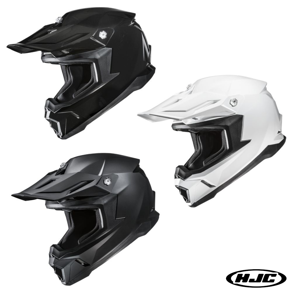 HJC C50 Solid Motocross Offroad Helmet - Pick Size & Color