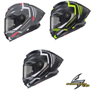Scorpion Exo-Warp Apex Full Face Street Motorcycle Helmet - Pick Size & Color