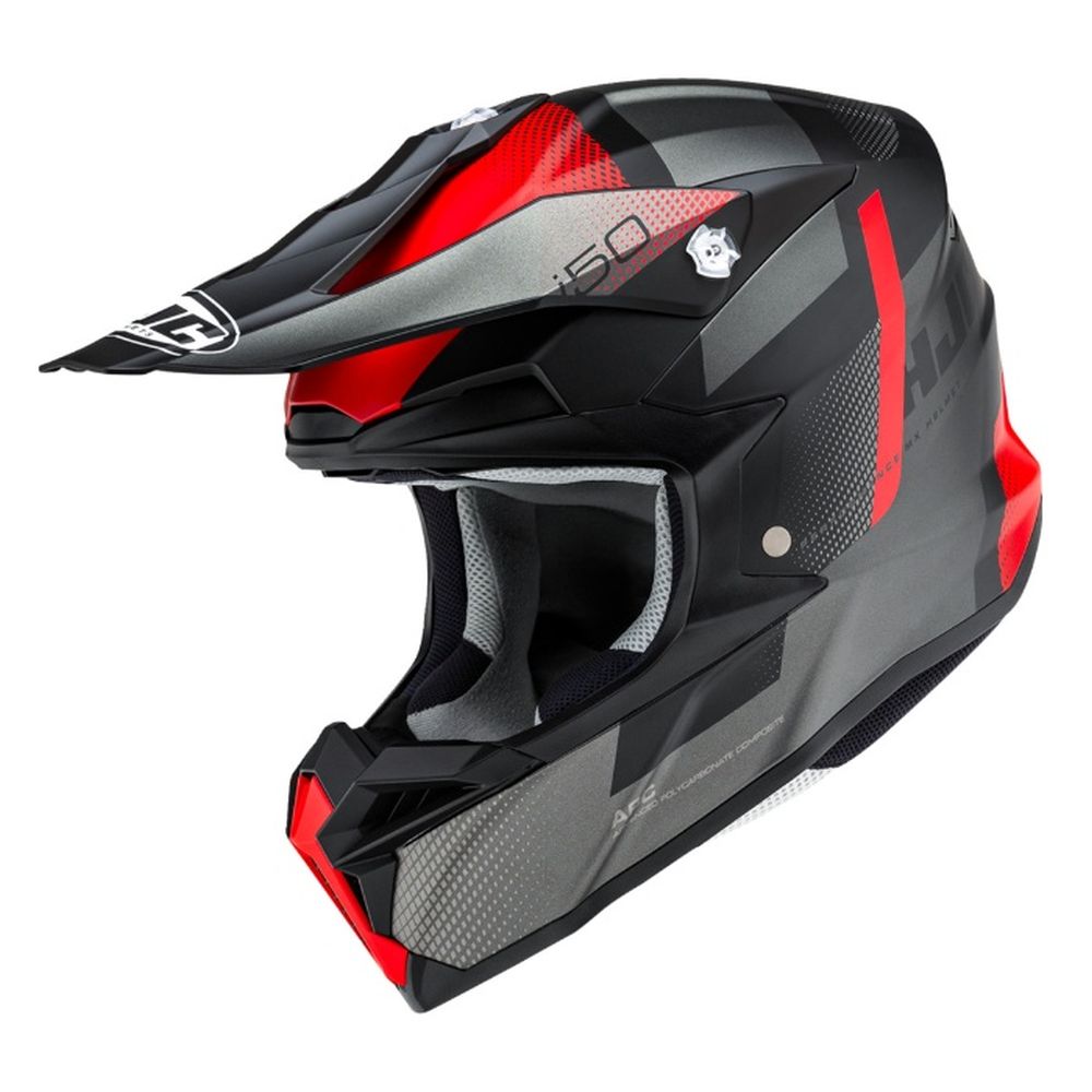 HJC i50 Mimic Motocross Offroad Helmet - Pick Size & Color - Image 3