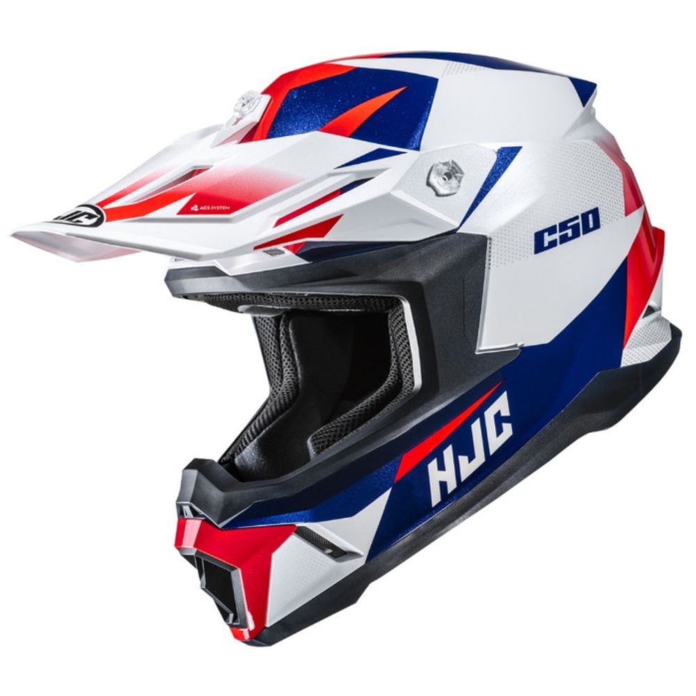 HJC C50 Slide Motocross Offroad Helmet - Pick Size & Color - Image 6