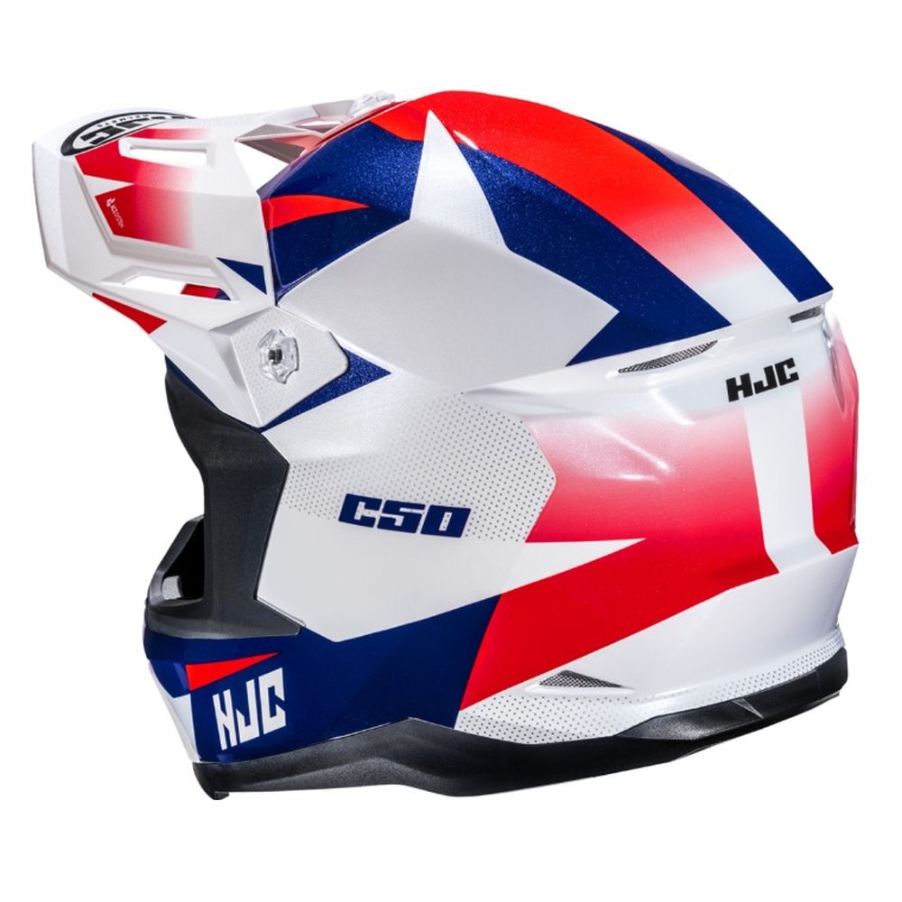 HJC C50 Slide Motocross Offroad Helmet - Pick Size & Color - Image 8