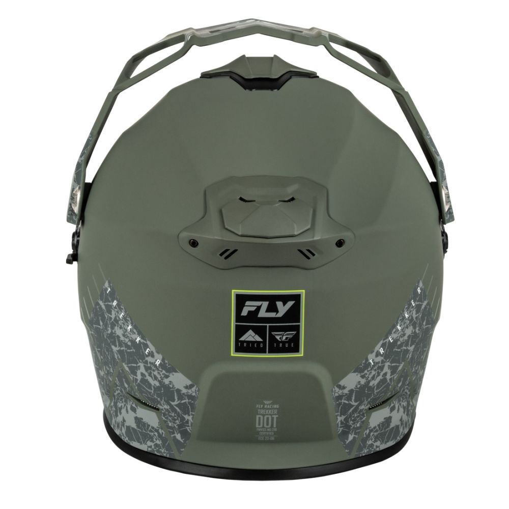 Fly Racing Trekker Granite Full Face Dual Sport Motorcycle Helmet - Image 10