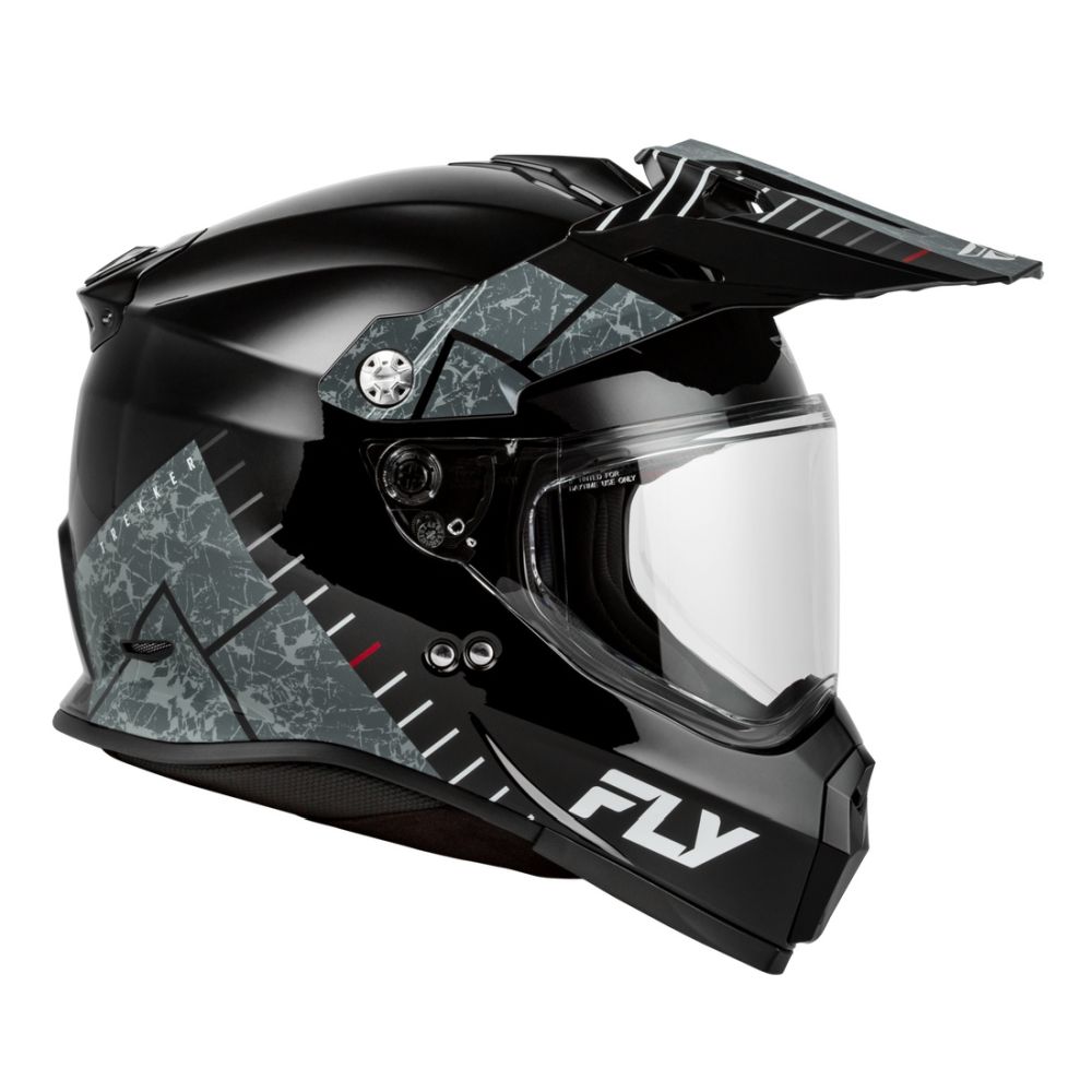 Fly Racing Trekker Granite Full Face Dual Sport Motorcycle Helmet - Image 3