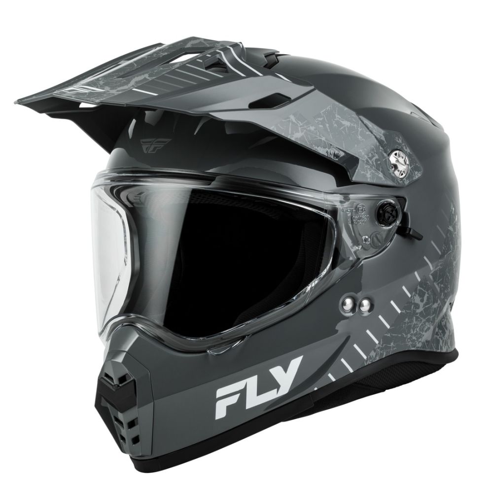 Fly Racing Trekker Granite Full Face Dual Sport Motorcycle Helmet - Image 8