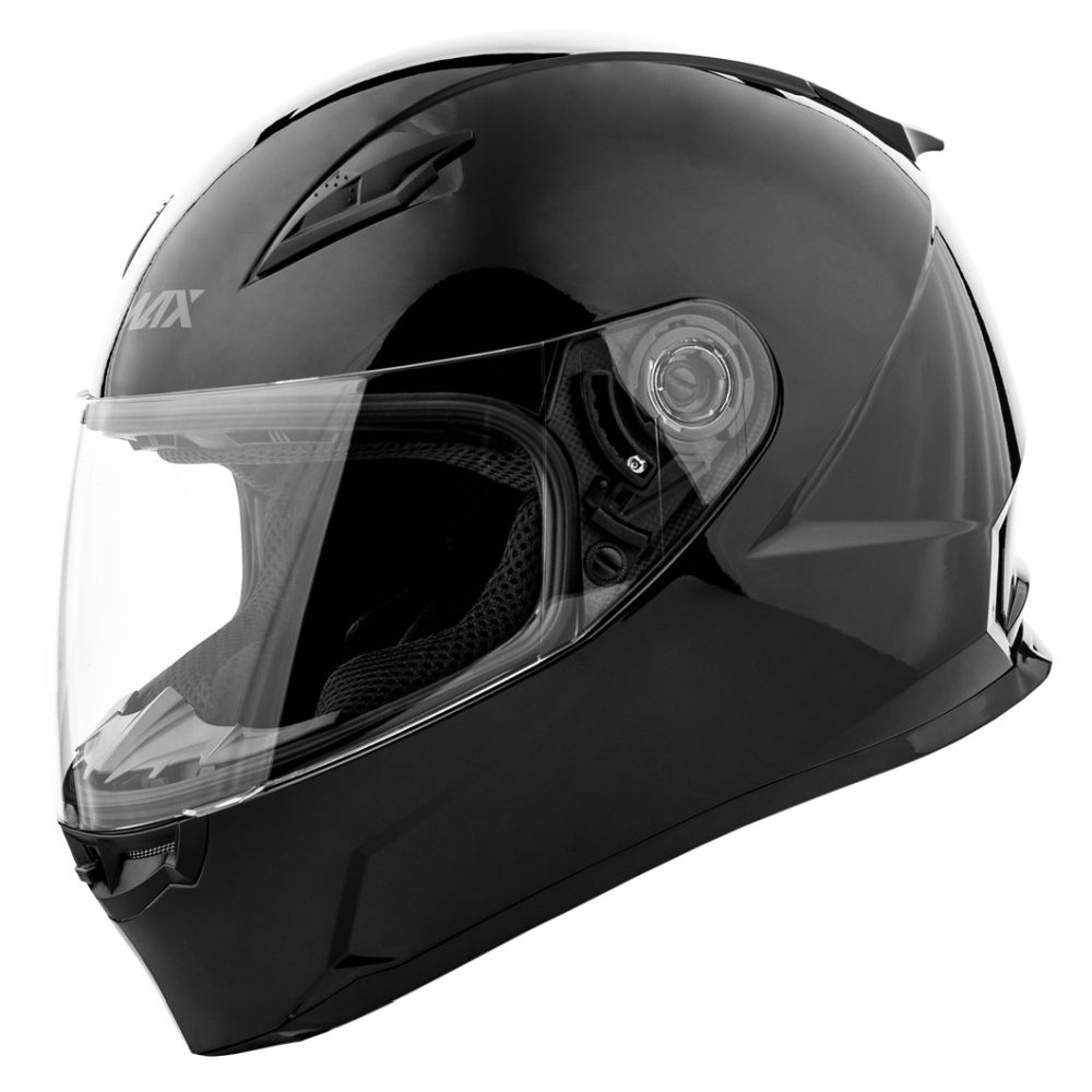 Gmax FF-49 Solid Street Motorcycle Helmet - Pick Size & Color - Image 3